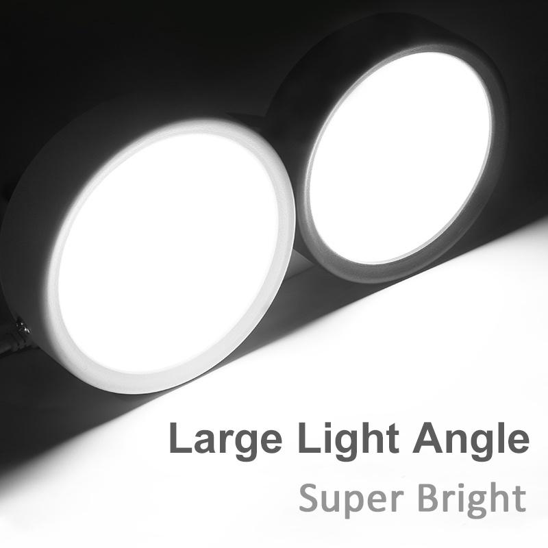 Đèn Led Âm Trần 5w 7w 10w 15w có thể gấp gọn tiện dụng chất lượng cao, Đèn Ống Bơ, Đèn Rọi