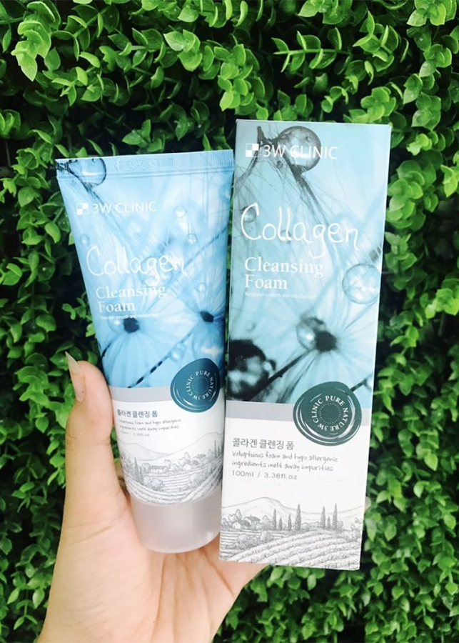 Sữa Rửa Mặt Collagen 3W Clinic