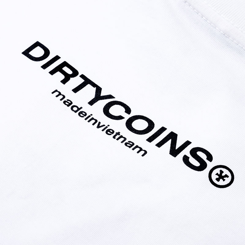 Áo thun DirtyCoins x One Piece Straw Hat T-shirt - White