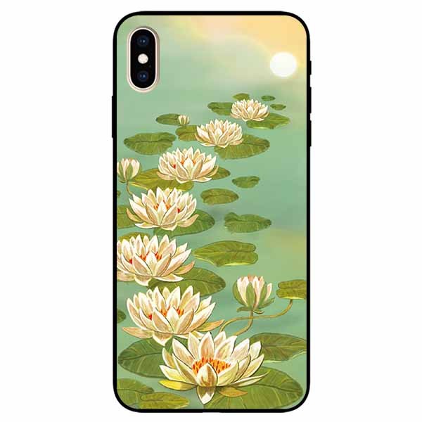 Ốp lưng dành cho Iphone X / Xs mẫu Bảy Bước Sen