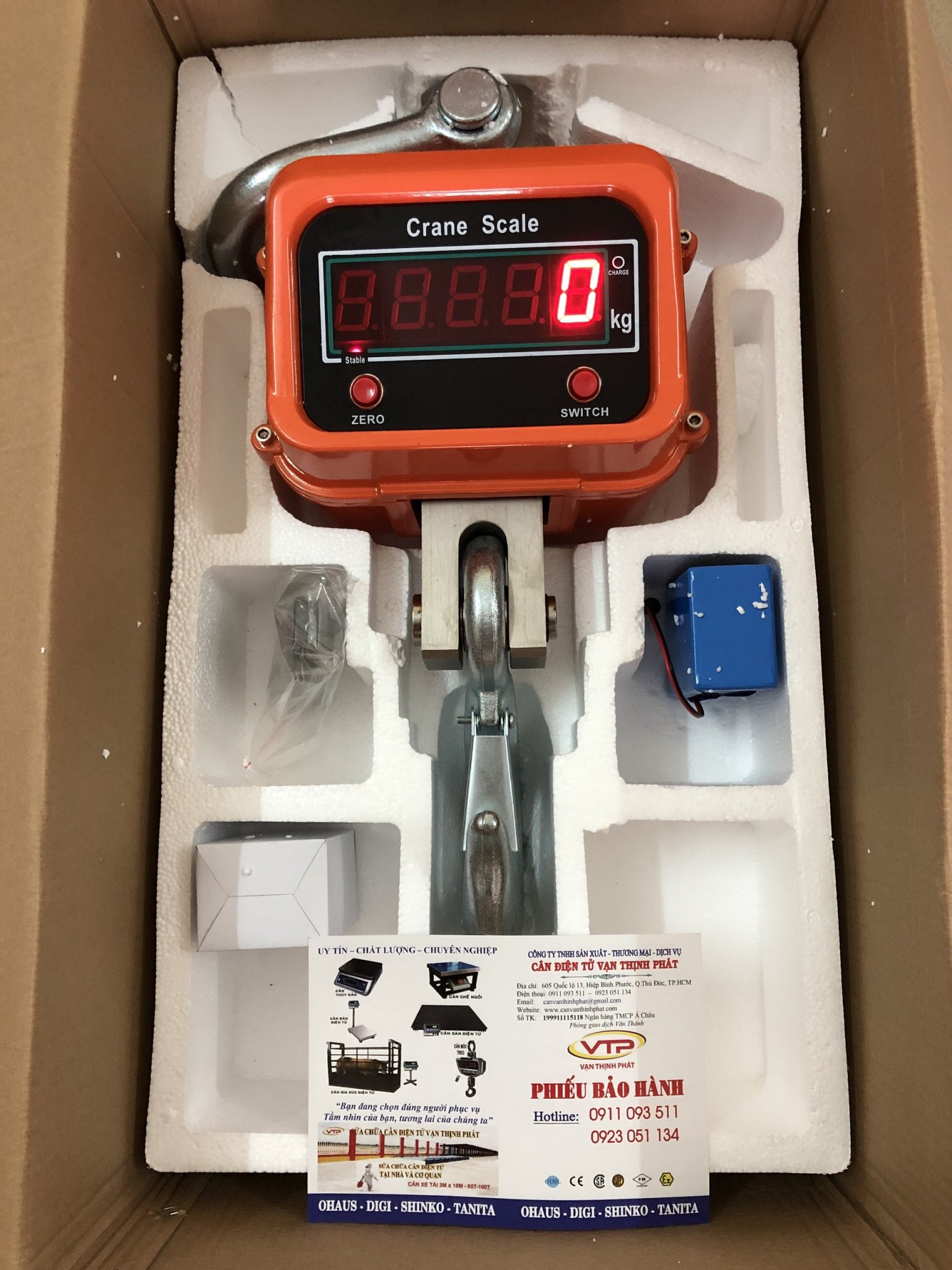 Cân Treo Điện Tử 5 Tấn