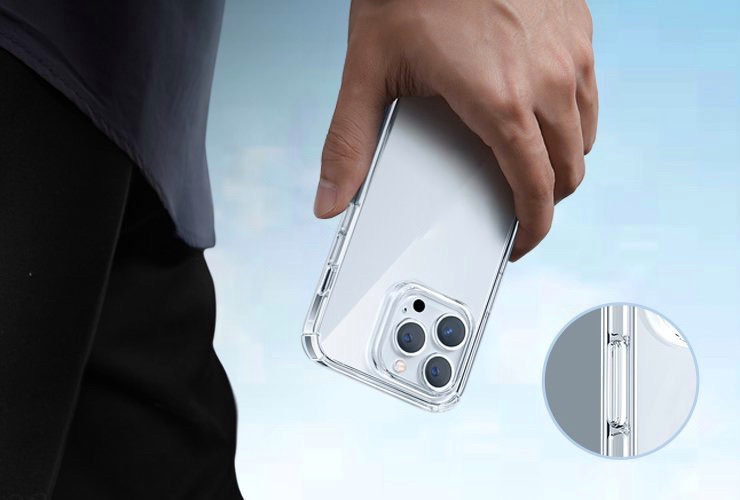 Ốp Lưng Trong Suốt ESR Krystec Clear Siêu Trong Dành Cho iPhone 14 PRO MAX / 14 PRO / 14 PLUS / 14 - HÀNG CHÍNH HÃNG