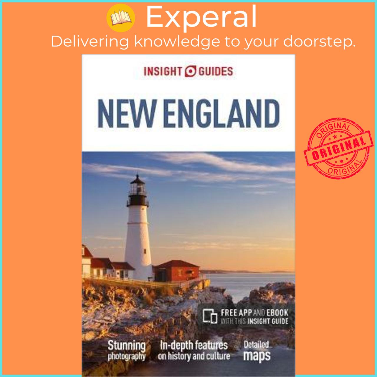 Sách - Insight Guides New England  by Insight Guides