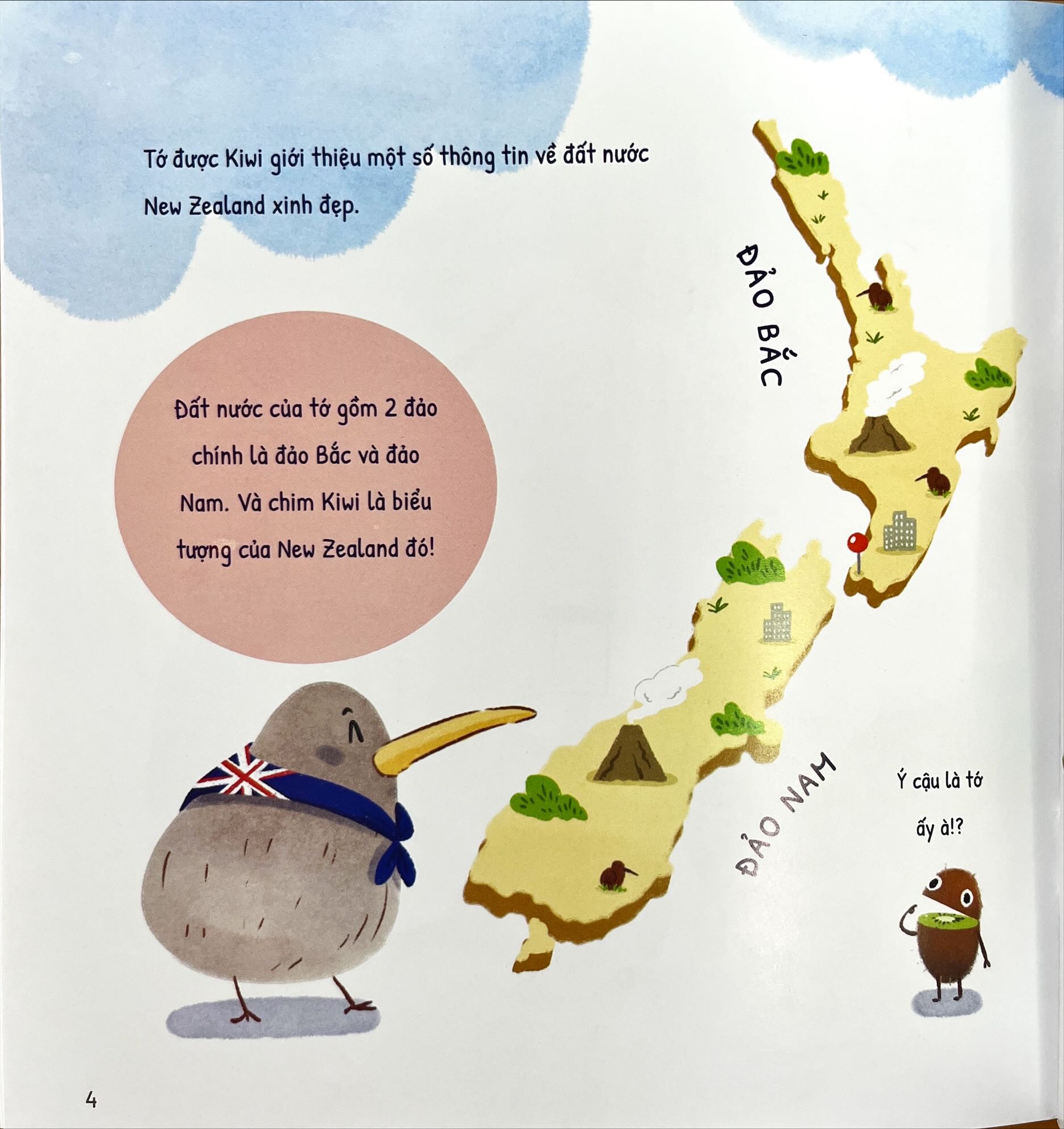 Benito - Sách thiếu nhi - Lạc quanh Thế giới - "Lạc" tới New Zealand & Australia