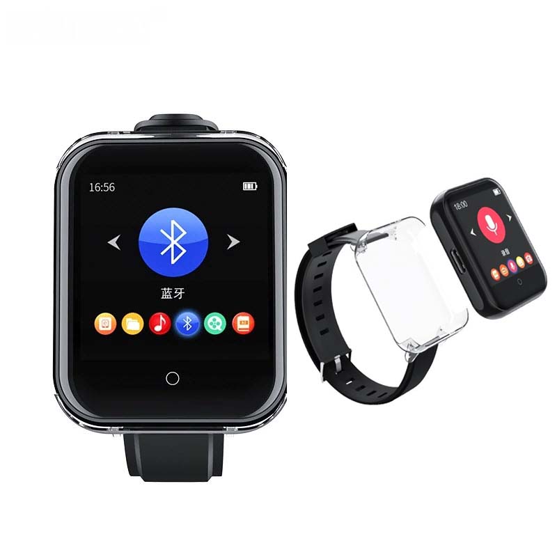 Máy Nghe Nhạc MP3 Ruizu M8 8Gb Kiểu Dáng Smart Watch - Công Nghệ Bluetooth 5.0 - Màn Hình Cảm Ứng IPS 1.54inch - Hàng Chính Hãng