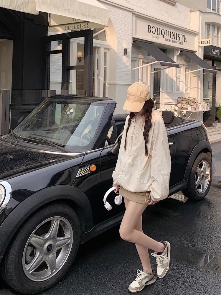 ÁO KHOÁC UNISEX RỘNG BIG SIZE ÁO GIÓ DÙ DÂY RÚT CÓ NÓN MÀU TRƠN PASTEL THỂ THAO ĐI CHƠI ĐI BIỂN ĐI HỌC DẠO PHỐ ĐI TIỆC