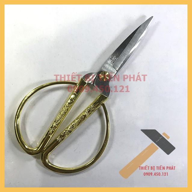 KÉO CẮT CÁN RỒNG VÀNG STS