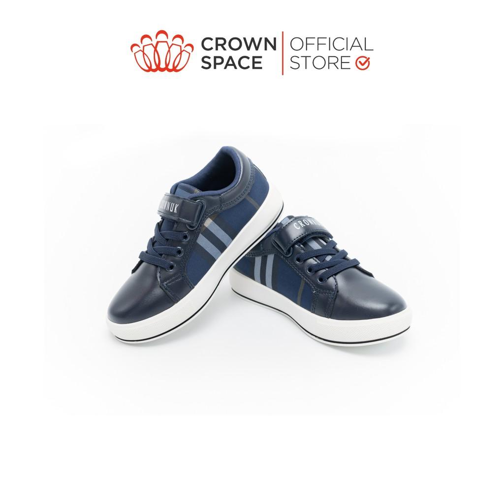 Giày Sneaker Bé Trai Cổ Thấp Chính Hãng Crown Space UK Active Trẻ em Cao Cấp CRUK256