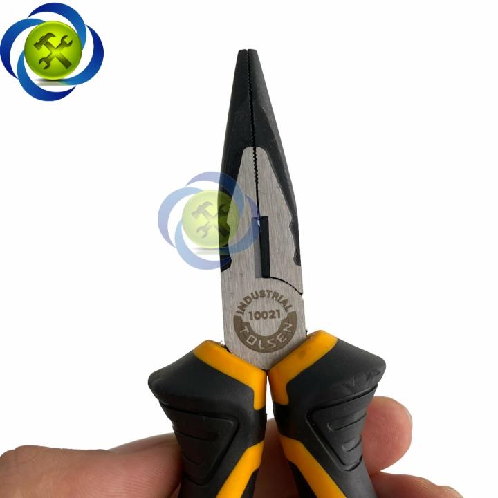 Kìm nhọn Tolsen 10021 dài 160mm loại công nghiệp