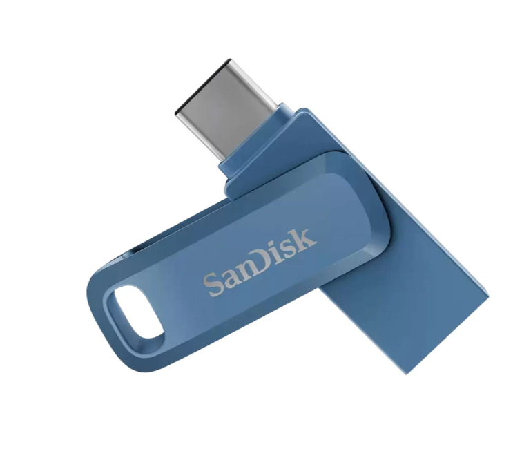 USB OTG 3.1 64GB Type C Sandisk SDDDC3 (Xanh lá , Xanh dương, Cam) - Hàng chính hãng