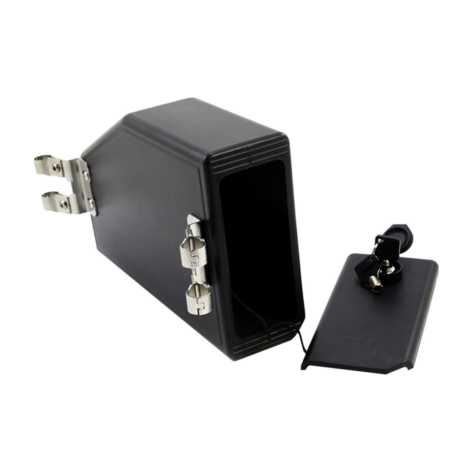 Motorcycle Box Left Side Bracket with Lock ABS 4.5L Toolbox for R1200GS