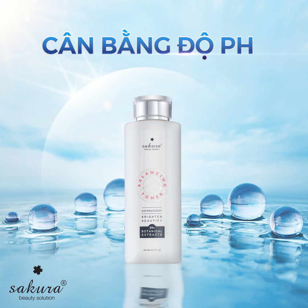 Toner nước cân bằng da Sakura Balancing Toner 200ml