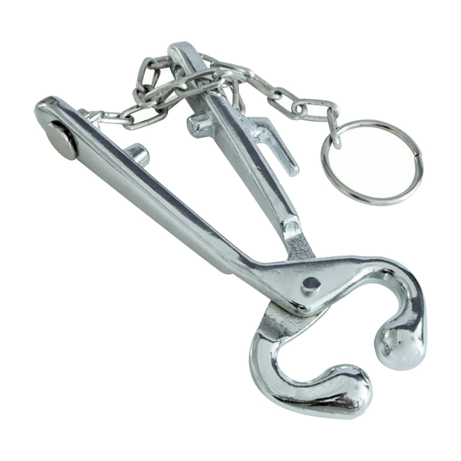 Alloy Cow Nose Pliers Cattle Pulling Tools Nose Circle for Farming Animals