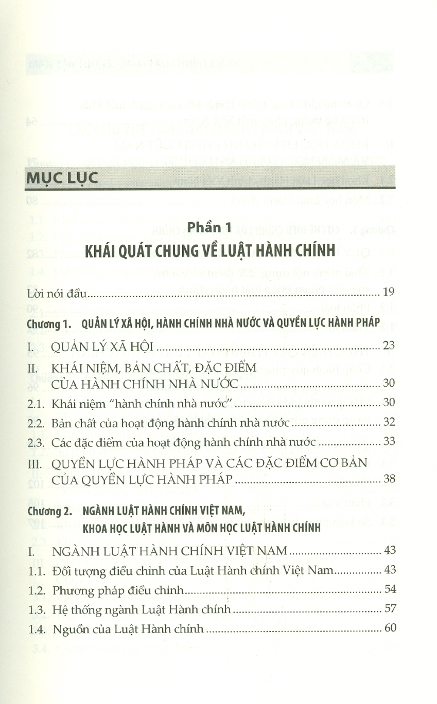 Giáo Trình Luật Hành Chính Việt Nam - GS. TS. Phạm Hồng Thái, TS. Nguyễn Minh Hà - Tái bản - (bìa mềm)