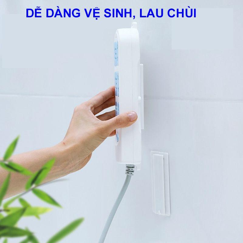 Giá Đỡ Dán Tường - Miếng Dán Tường Treo Đồ Đa Năng, Treo Ổ Cắm Điện, Tranh Tường, Modem Wifi