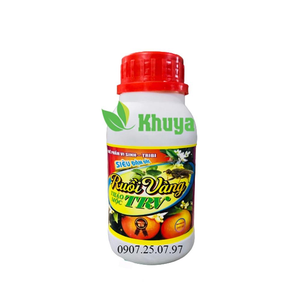 Chế phẩm vi sinh TriBi Ruồi Vàng Thảo Mộc chai 240ml Siêu Đậm Đặc