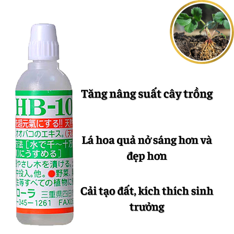 Thuốc kích rể HB-101 NHẬT BẢN giúp tăng trưởng cây xanh phục hồi cây suy yếu-Hàng có tem chống giả