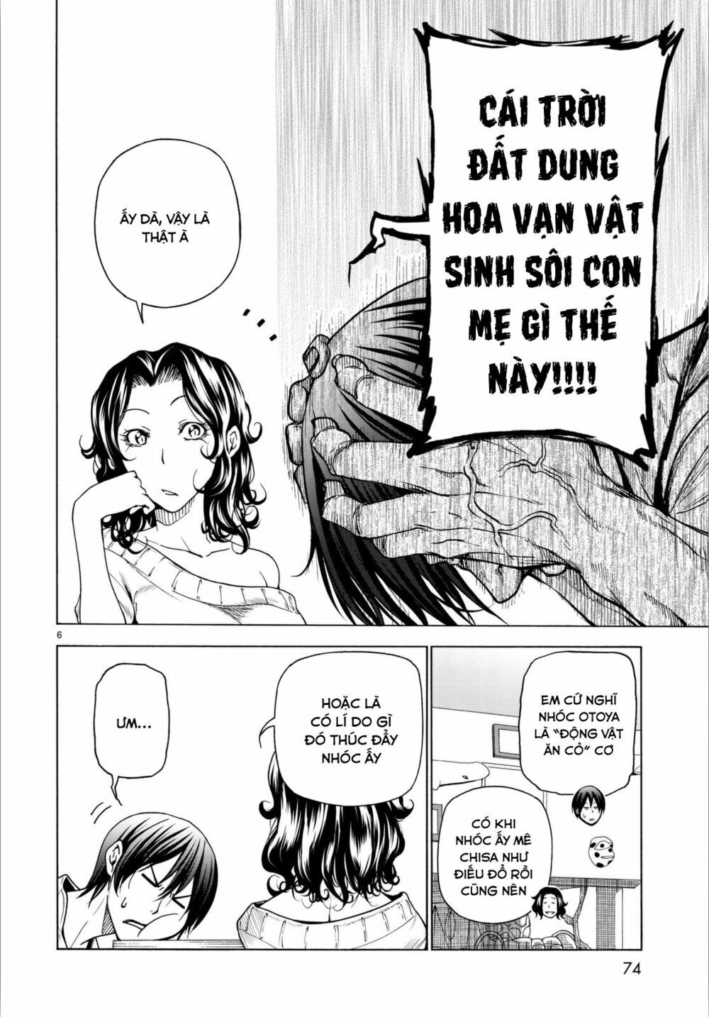 cô gái thích lặn - grand blue chapter 36 6