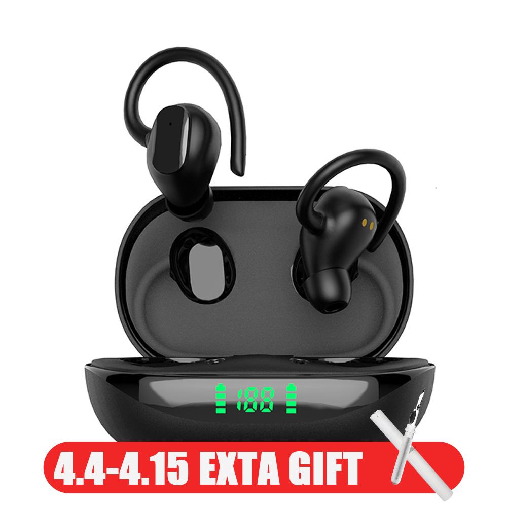Tai nghe Bluetooth thể thao TWS 5.1 Tai nghe không dây X10 Pro IPX5 Tai nghe ngoài trời chống thấm nước với hộp sạc micrô