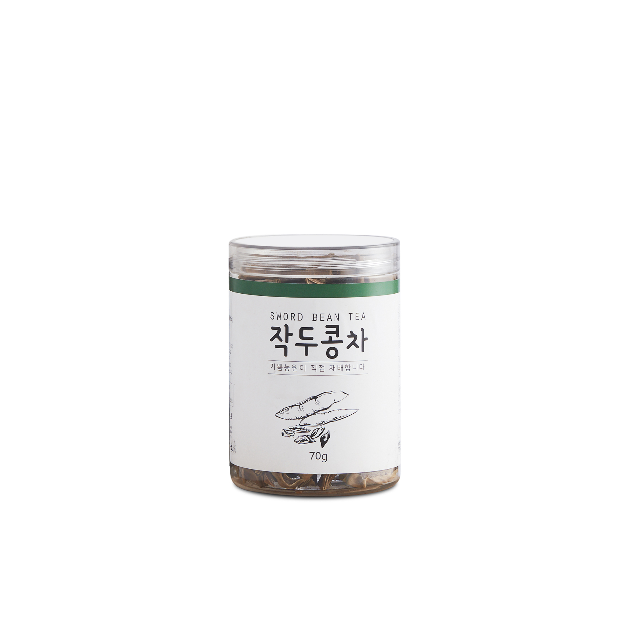 TRÀ ĐẬU KIẾM NGUYÊN LÁT - 100% ORGANIC | 70GR