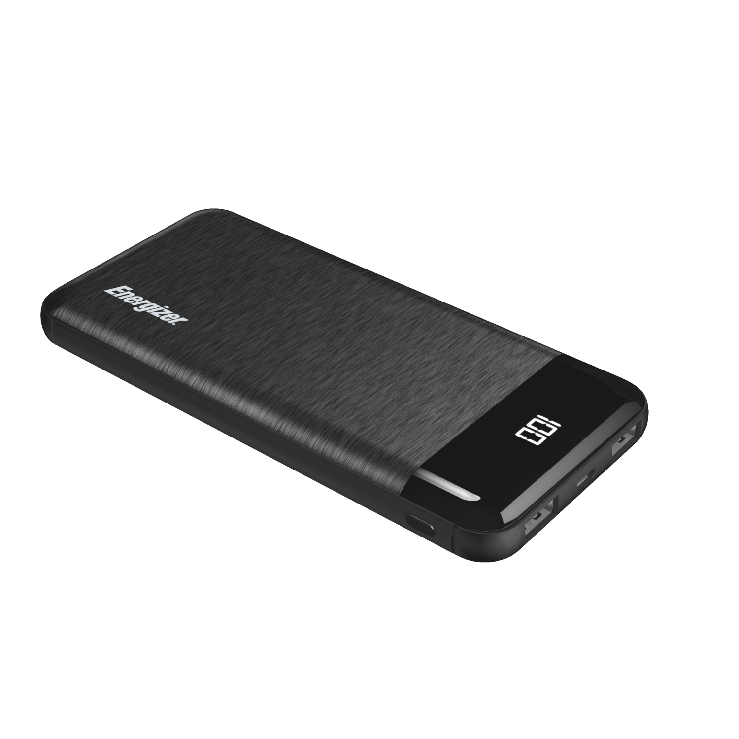 Pin dự phòng Energizer 10000mAh UE10058 - 2 cổng outputs tiện lợi,màn hình LCD hiển thị dung lượng pin - Hàng chính hãng