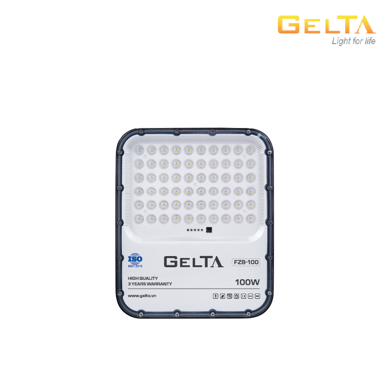 Đèn led pha năng lượng mặt trời Gelta FZB100