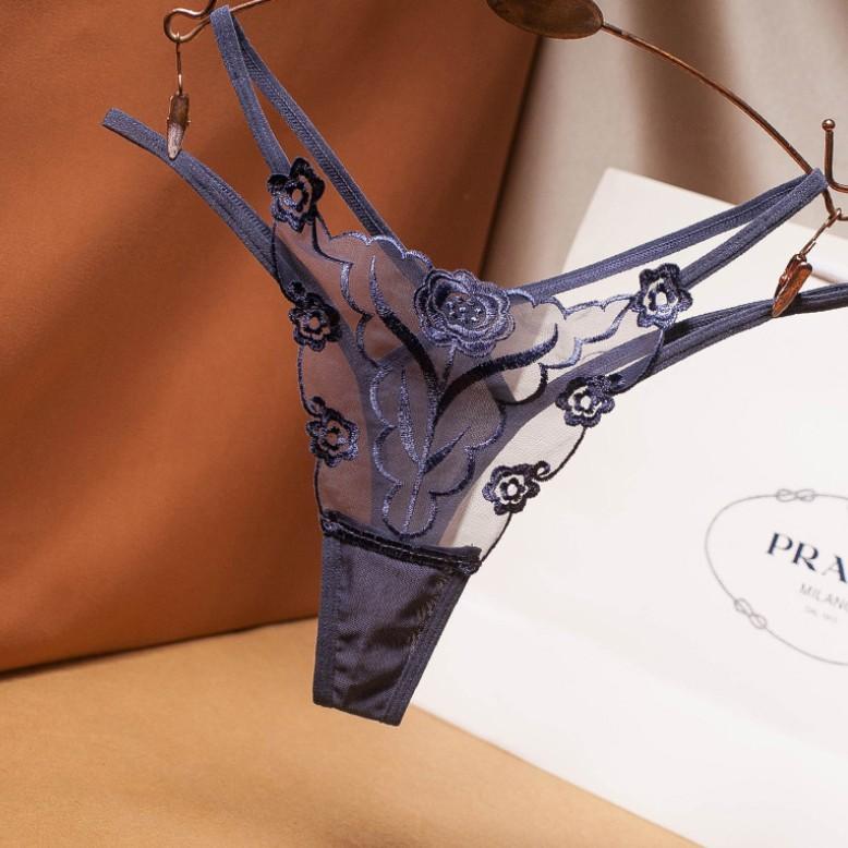 Quần lót g-string hình chữ T màu trơn gợi cảm cho nữ