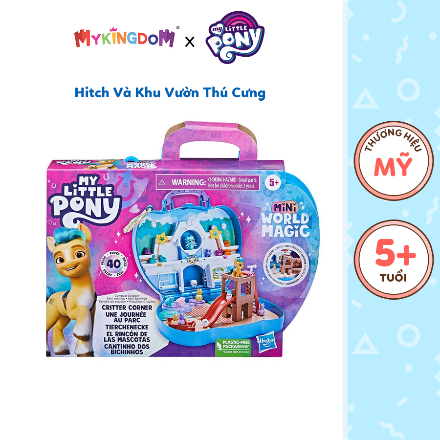 Đồ Chơi MY LITTLE PONY Hitch Và Khu Vườn Thú Cưng F6440