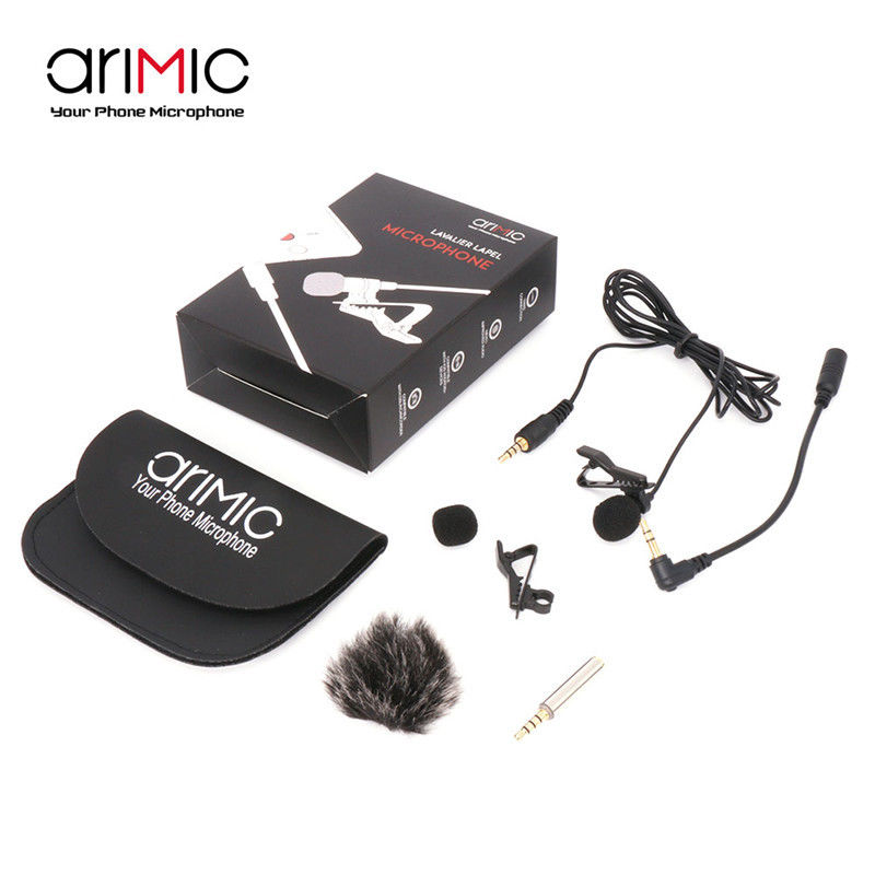 ROGTZ Micro cài áo cho điện thoại và máy ảnh AriMic Clip-on - Hàng Nhập Khẩu