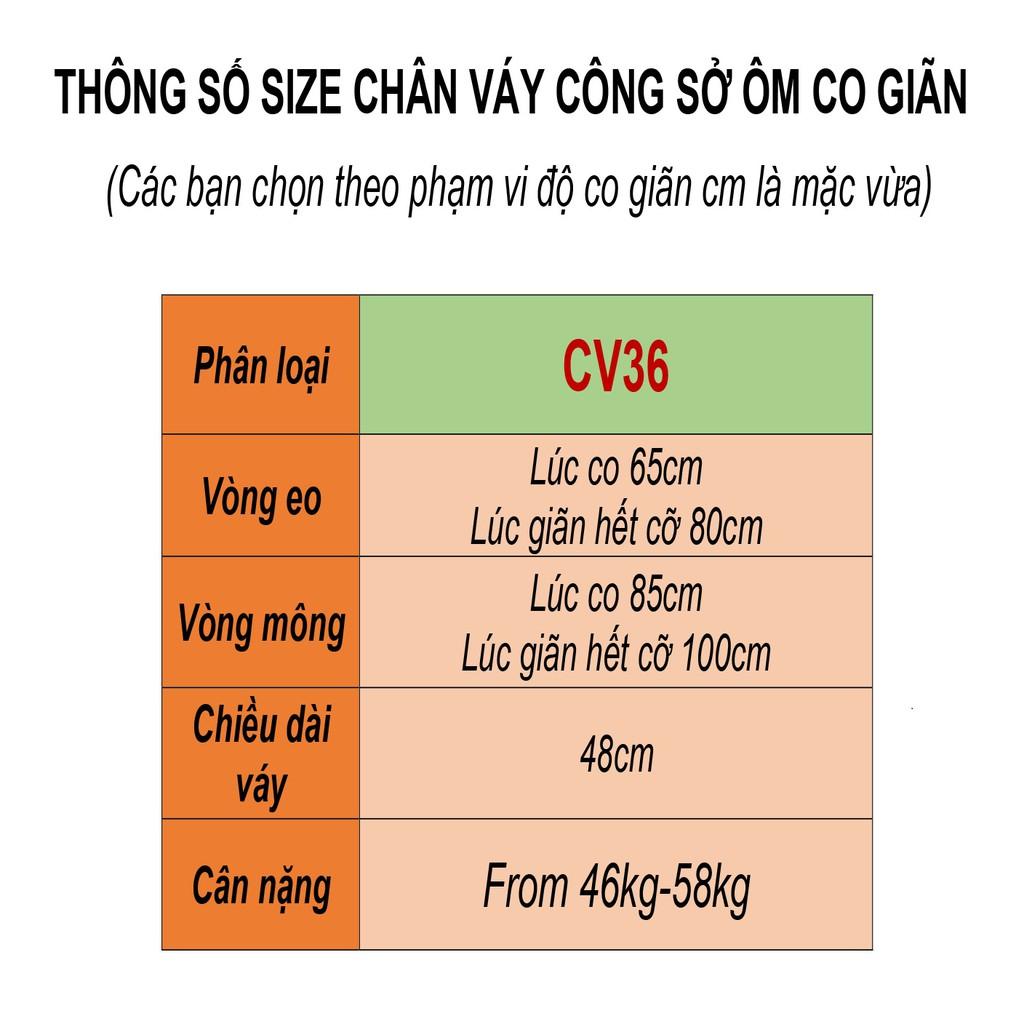 Chân váy ôm công sở CV36
