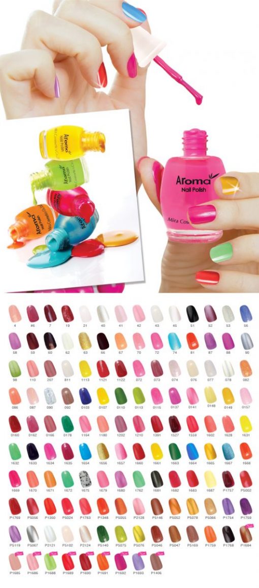 Nước Sơn Móng AROMA Nail Polish C484