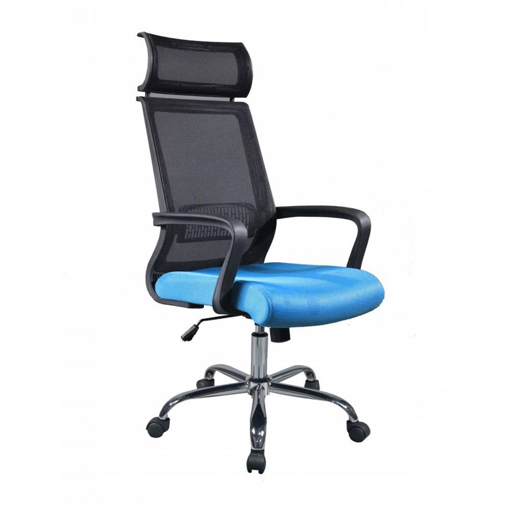 Ghế Trưởng Phòng Chân Thép Mạ Có Gối IBIE OC8314NR
