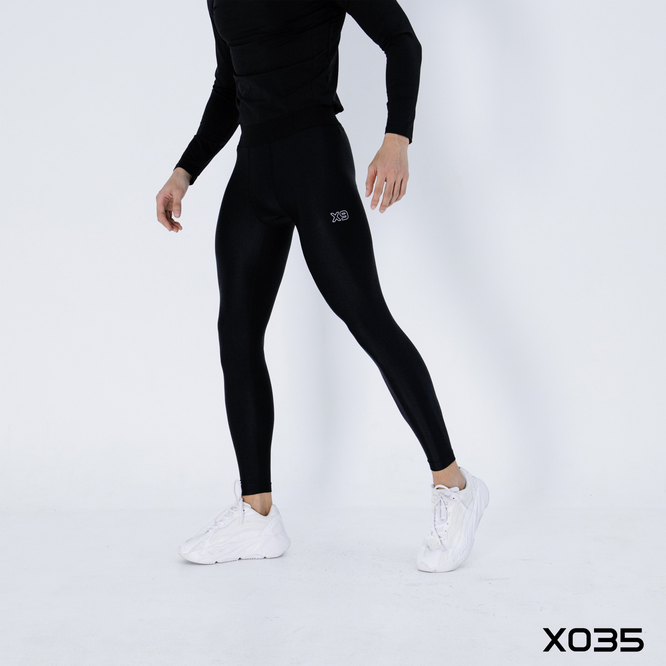 Quần Dài Legging Nam Thể Thao Tập Gym Giữ Nhiệt Đá Bóng Chạy Bộ Bóng Rổ - Thương Hiệu X9 Sportswear - X035