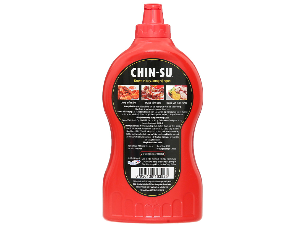 Tương ớt CHIN-SU chai 1kg