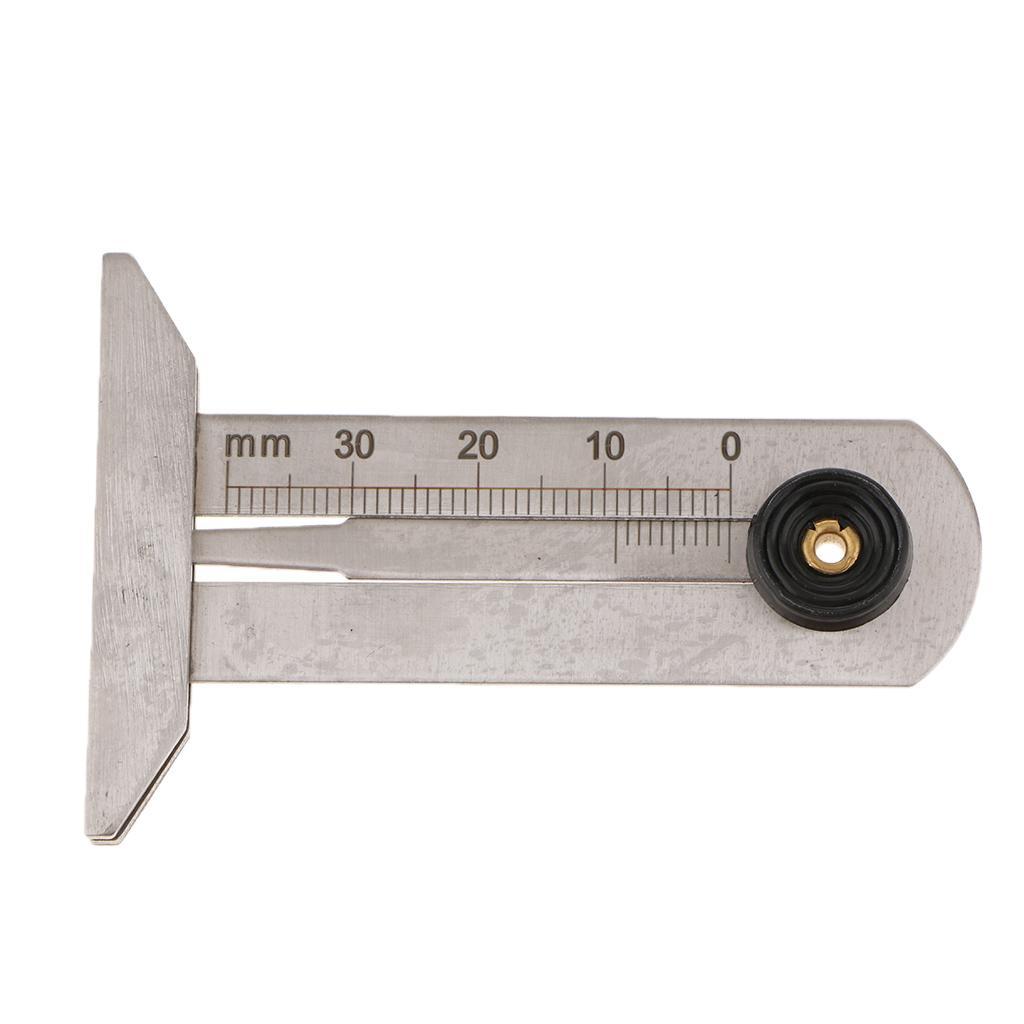 Tire Tread Depth Gauge 0-30mm Wheel Tire Tool