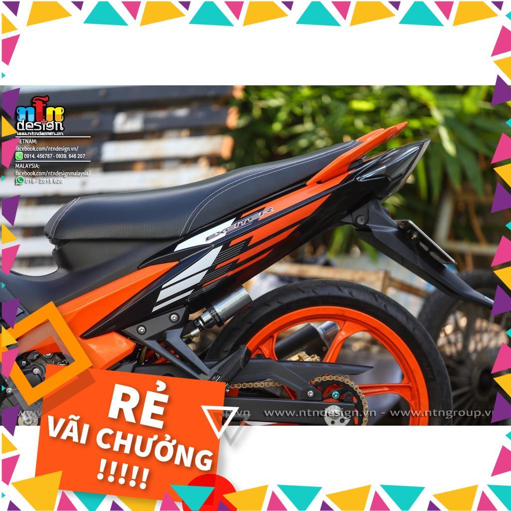 Tem Rời Exciter 135 Mẫu 2014 Zin Cam Đen