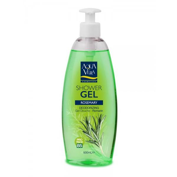 [TẶNG gel khô 100ml] Bộ quà gel tắm dưỡng da Aquavera chiết xuất lan hồ điệp và oải hương 500ml/ 1 chai