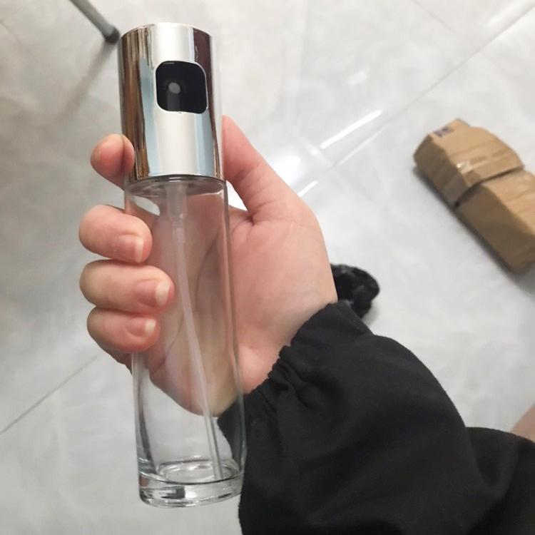 Bình xịt dầu ăn phun sương cho nồi chiên không dầu chai thủy tinh 100ml
