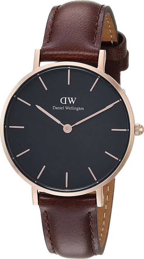 Đồng Hồ Thời Trang Nam Nữ Dây Da Daniel Wellington DW00100165 (32mm) - Đen