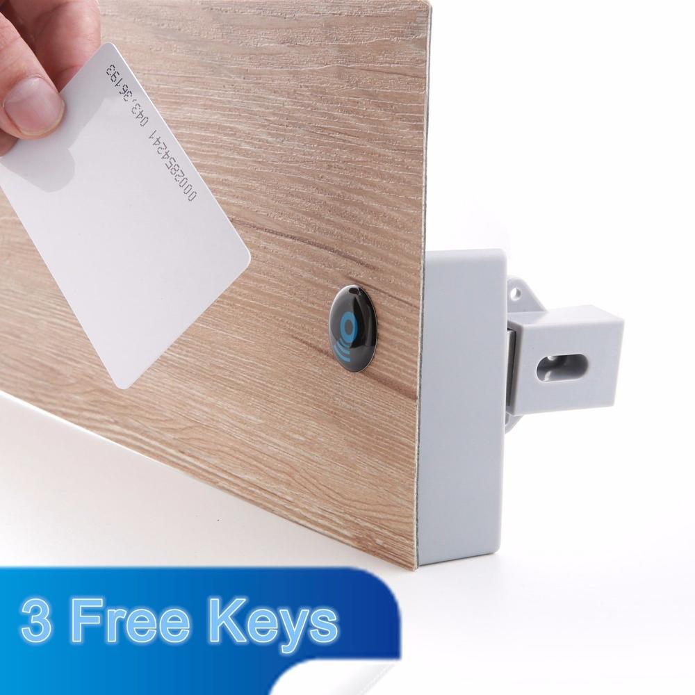 Khoá Cảm Biến Thông Minh Không Cần Khoan Lỗ Chống Trộm Cho Tủ Giày / Cửa Tủ