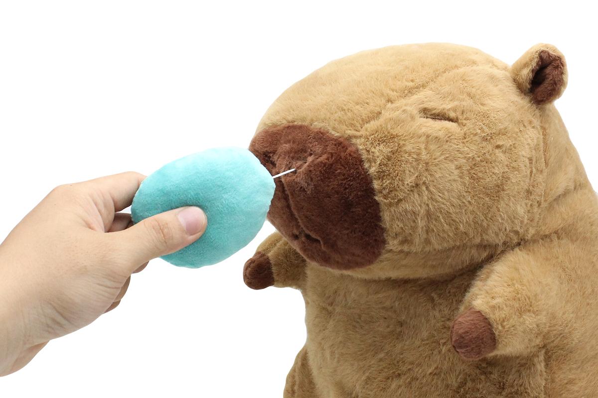 Thú Bông Capybara Chảy Mũi 35 cm - ZooZoo 35340