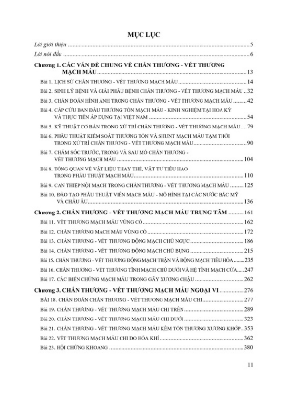 Sách - Chấn thương vết thương mạch máu (Y)