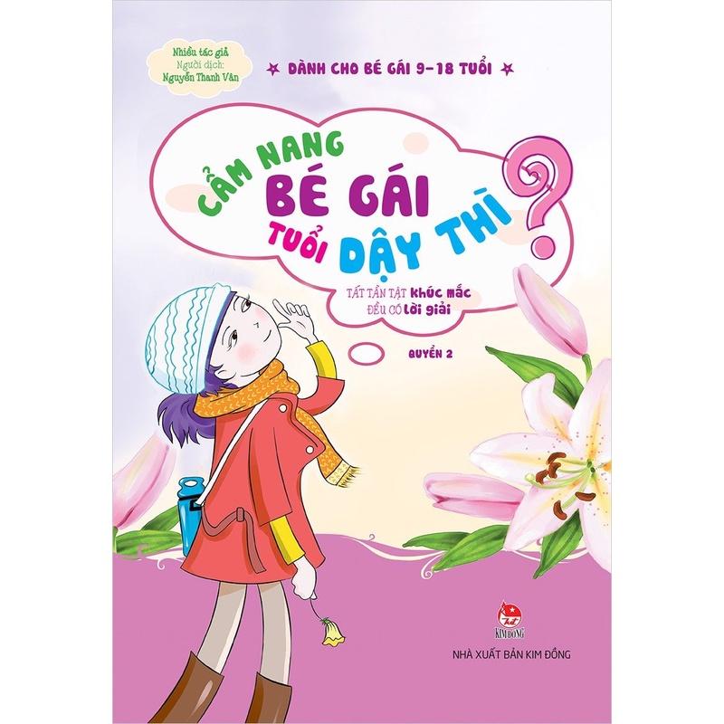 Sách - Combo Cẩm Nang Bé Gái Tuổi Dậy Thì - Kim Đồng
