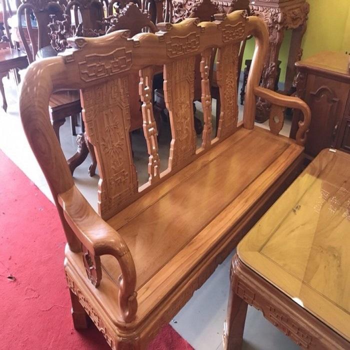 Bộ Bàn Ghế Minh Quốc Triện Gỗ Gõ Đỏ