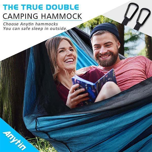 Cắm Trại/Vườn Võng Với Đèn Bắt Muỗi Đồ Gỗ Nội Ngoại Thất Di Động Treo Giường Cường Lực Vải Dù Giấc Ngủ Đầm Trang Sức Giọt