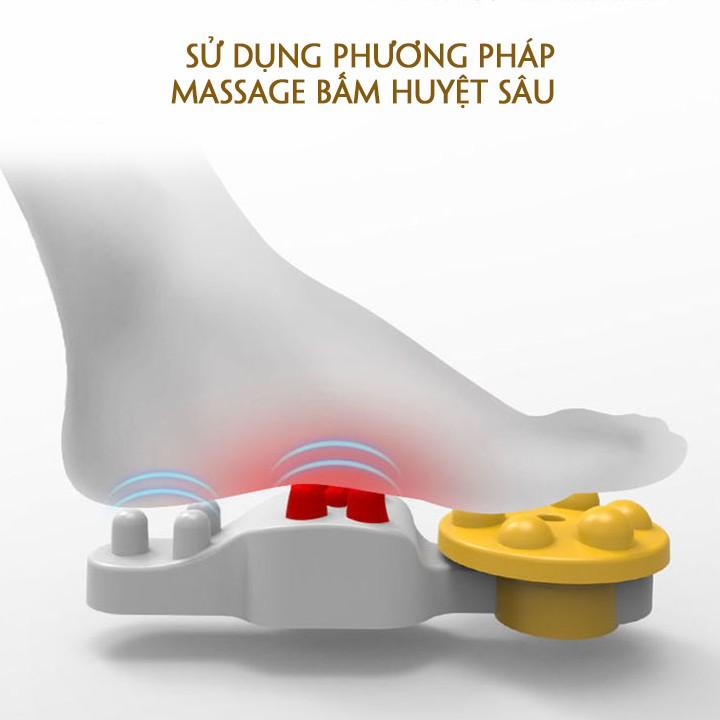 Máy Massage Chân JB 502 Cao Cấp, Massage Bấm Huyệt Chân. Trang Bị Túi Khí Cảm Biến Nhiệt Hồng Ngoại.