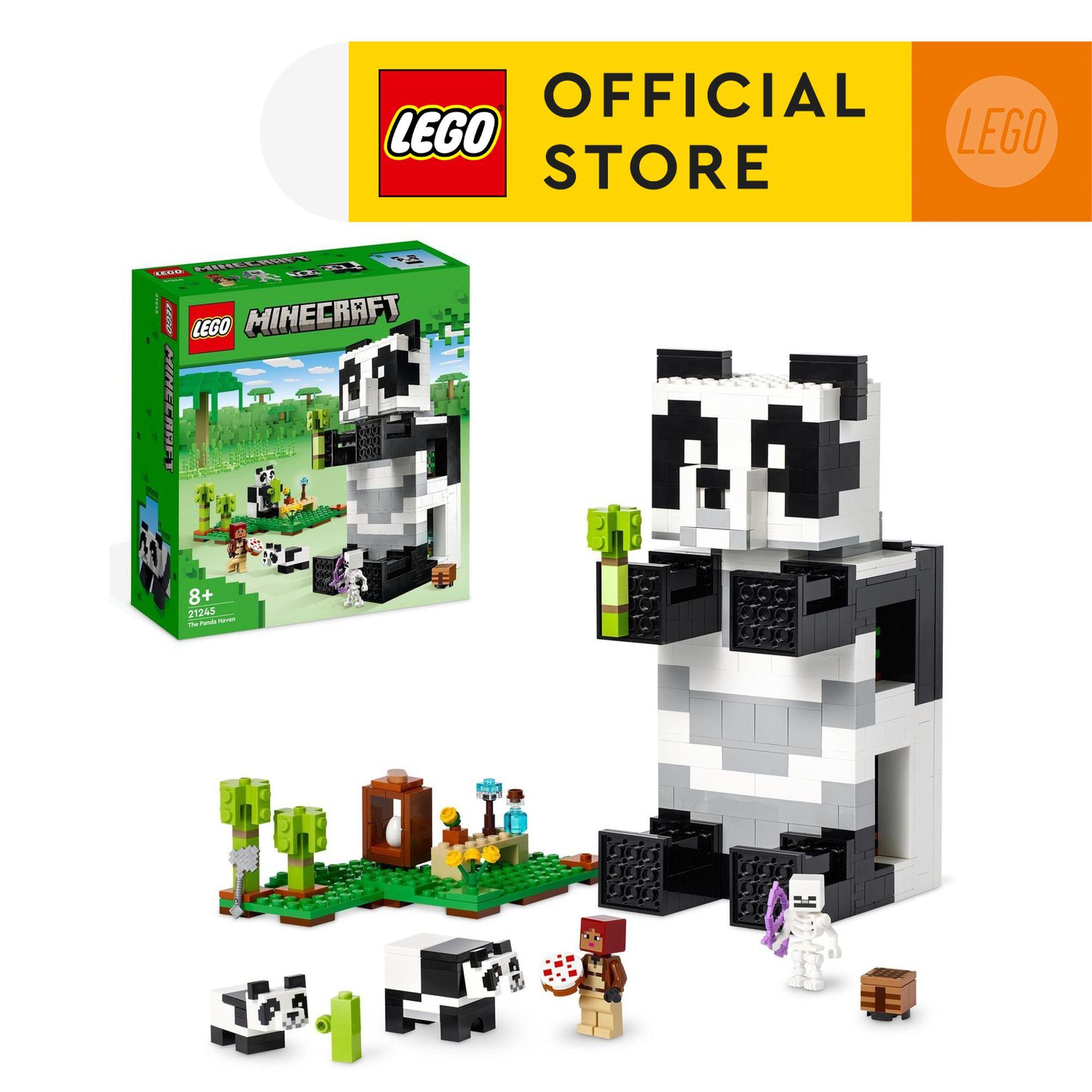 LEGO Minecraft 21245 Ngôi Nhà Gấu Trúc (553 Chi Tiết)