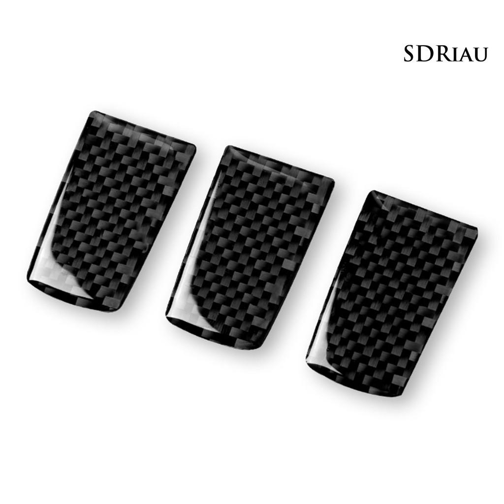 Set 8 Miếng Dán Sợi Carbon Trang Trí Tay Nắm Cửa Xe Hơi Dành Cho Cruze 2009-2015