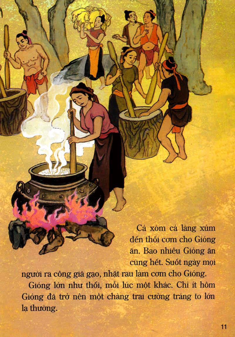 Tranh Truyện Dân Gian Việt Nam: Chuyện Ông Gióng (Tái Bản 2023)