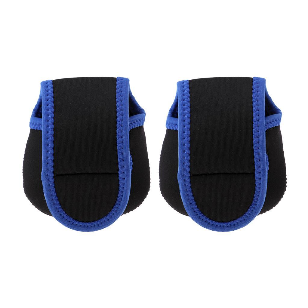 2pcs Baitcasting Reel Bag Reel Cover Fishing Reel Pouch Protective Case Storage Reel Pouch